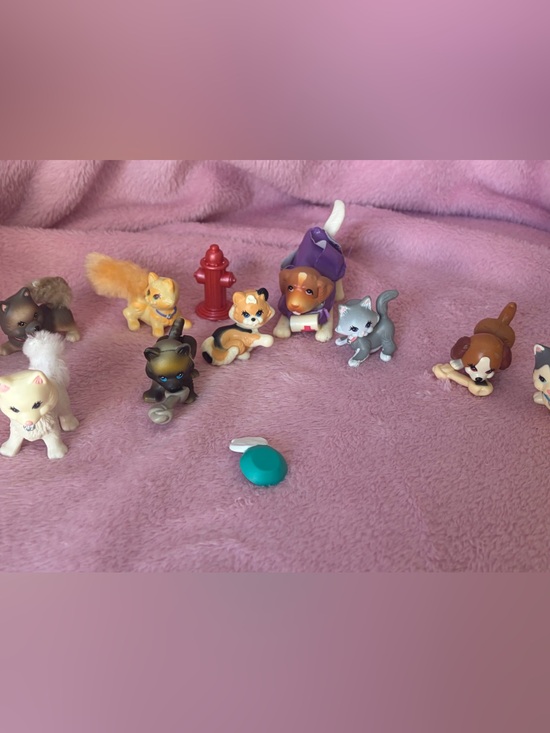 Littlest Pet Shop Other - Large lot of vintage Kenner littlest pet shops ( pets and accessories!!!)